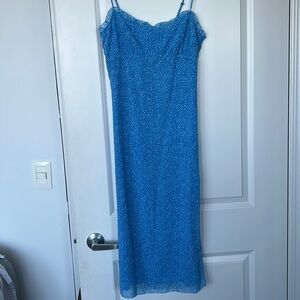 BRAND NEW Aritzia Size 10 Blue Dress